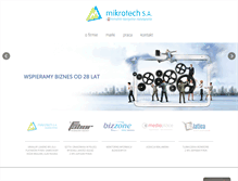 Tablet Screenshot of mikrotech.pl